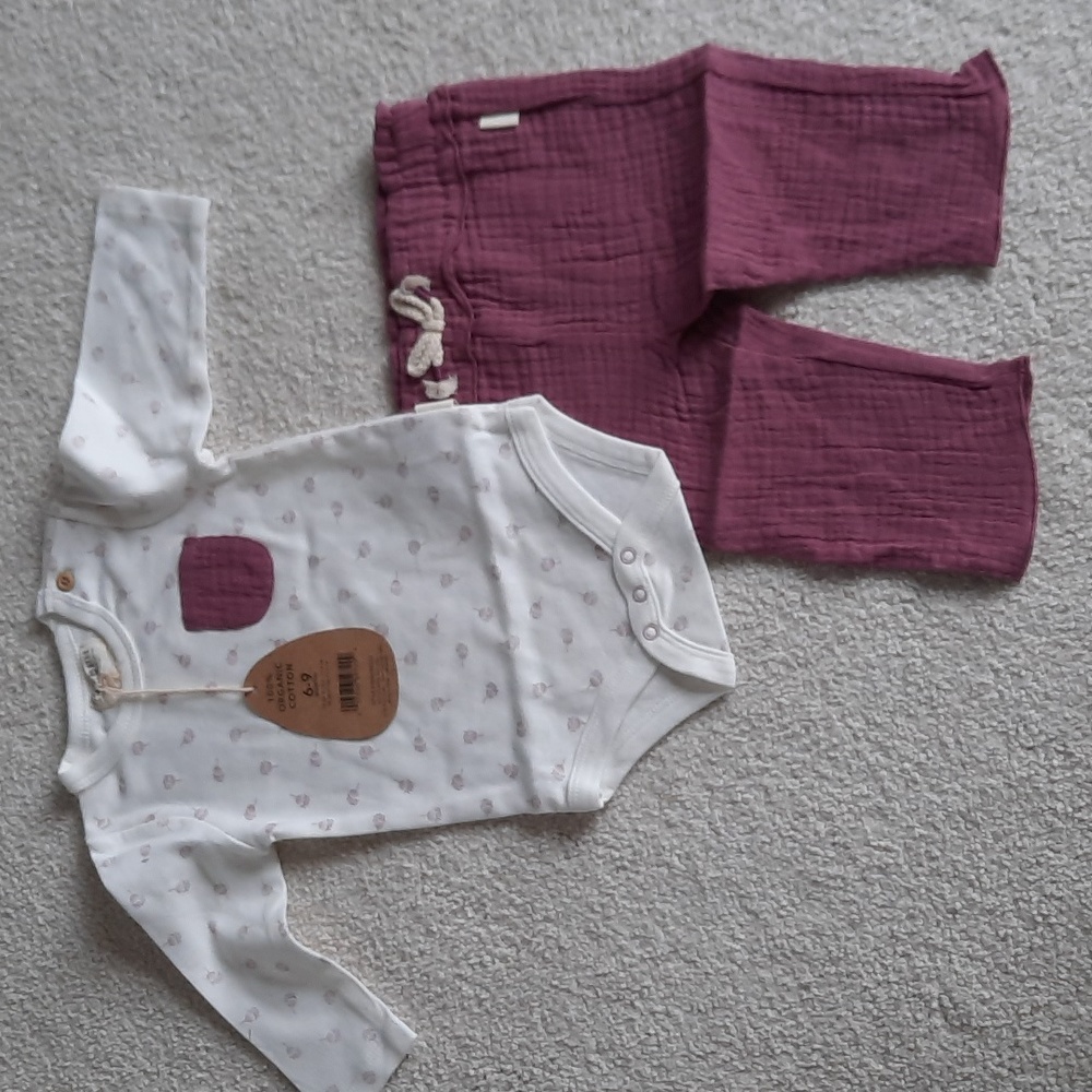 Organic Cotton two-piece matching set